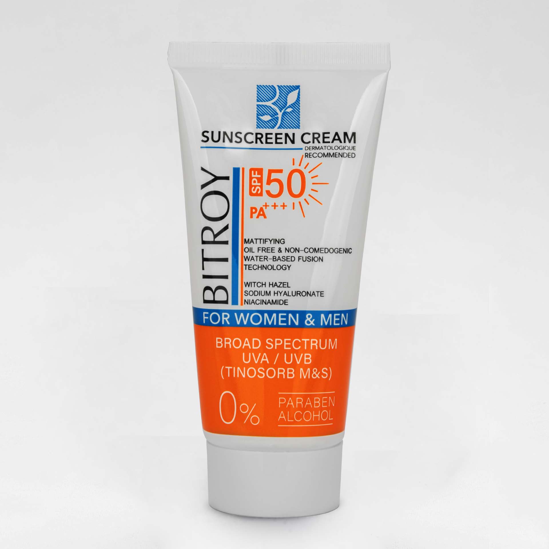Oily-Sunscreen بیتروی کرم ضدآفتاب بی رنگ مناسب پوست چرب - Image 1
