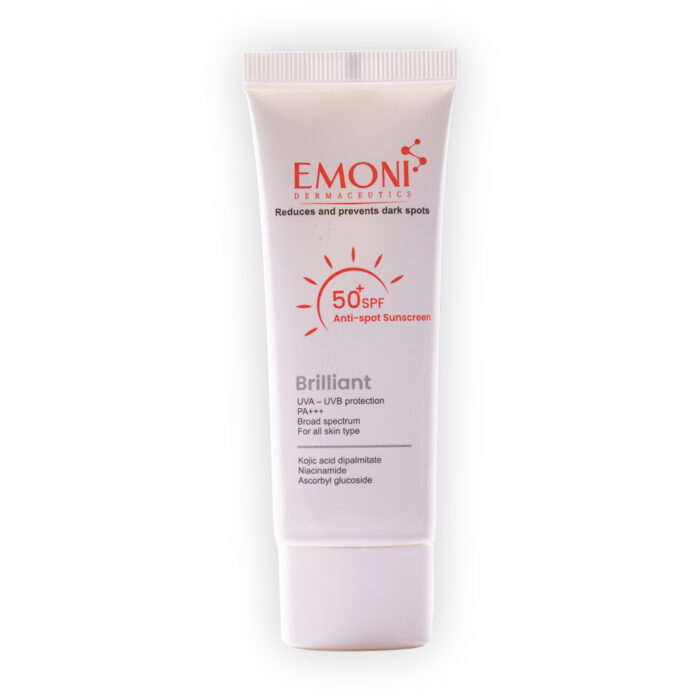 امونی کرم ضدآفتاب بی رنگ مناسب پوست های دارای لک SPF 50 - Image 2