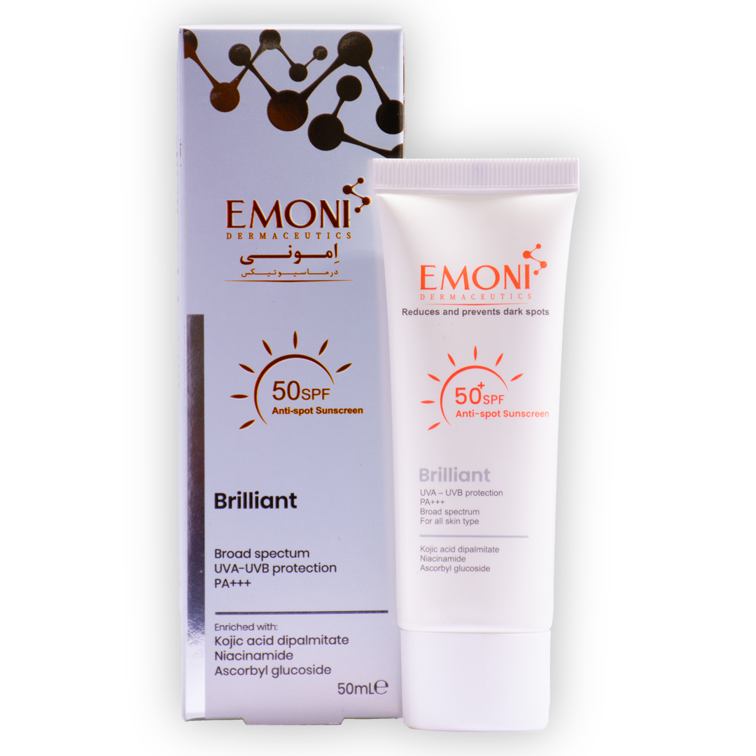 ضدآفتاب-رنگی-مناسب-لک2 امونی کرم ضدآفتاب بی رنگ مناسب پوست های دارای لک SPF 50 - Image 1